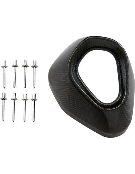 Embout de silencieux AKRAPOVIC Carbone V-EC76