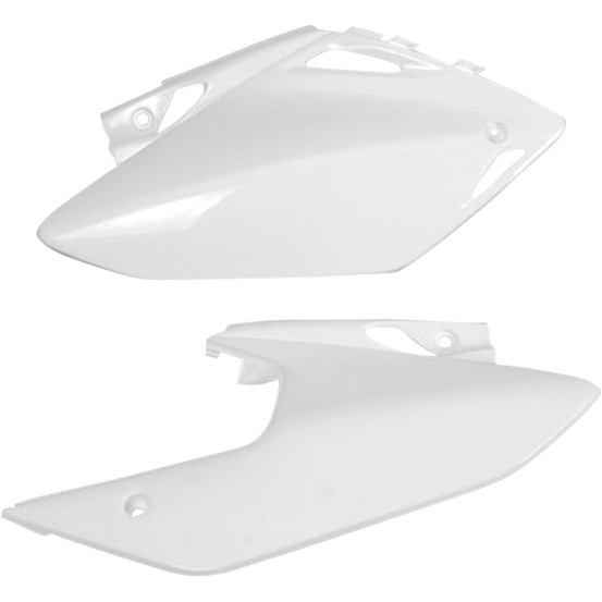 Plaques latérales - Blanc - UFO Honda 450 CRF X 2005-2016