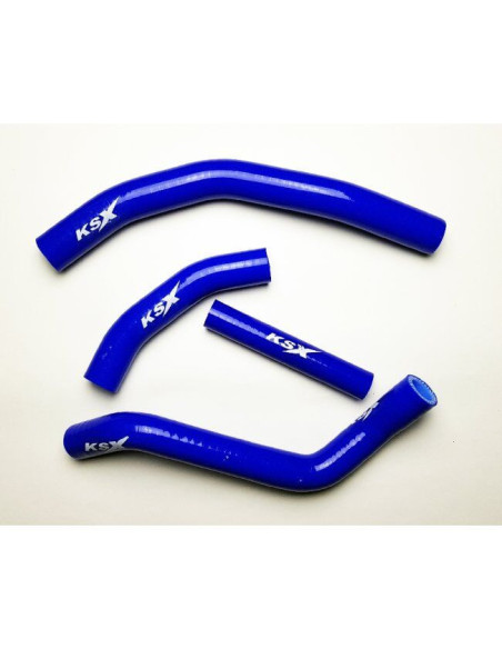 Durites de radiateur KSX renforcées silicone Yamaha 250 YZF 2019-2020 Bleu