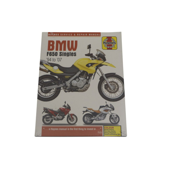 Manuel entretien et réparation HAYNES BMW F650 1994-2007 en Anglais