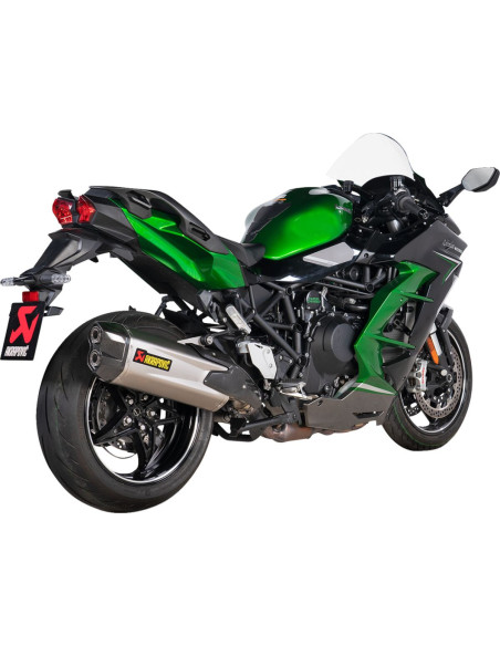 Silencieux AKRAPOVIC Titane KAWASAKI 1000 H2 SX 2022
