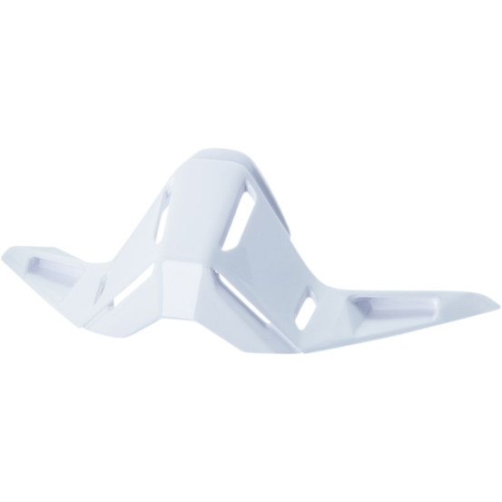 Protège nez pour masque cross FMF - Blanc