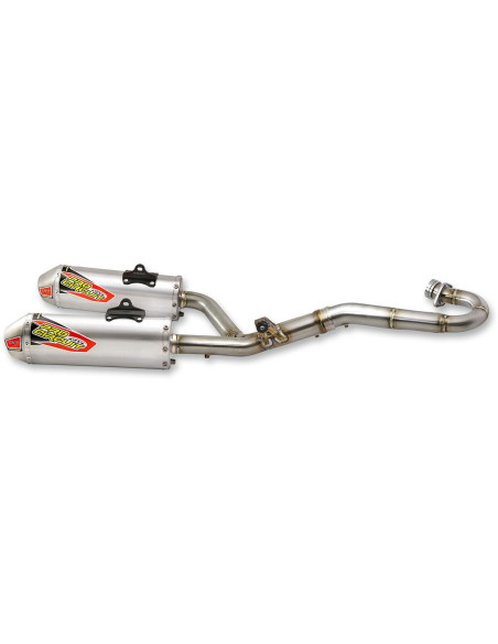 Ligne complète aluminium inox Pro Circuit T-6 Honda 450 CR-F 2015-2016