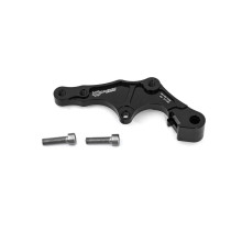 Patte de déport étrier origine MOTO MASTER - Disque SM Street 320mm - Pour étrier BRAKTEC - HUSQVARNA - GAS GAS