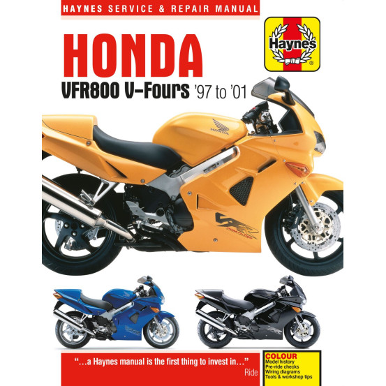 Manuel entretien et réparation HAYNES Honda 800 VFR 1997-2001 en Anglais