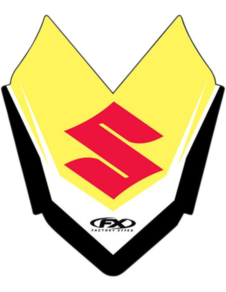 Autocollant garde-boue avant FACTORY EFFEX SUZUKI RM 80