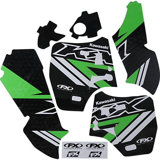 Kit Déco EVO 3 FACTORY EFFEX Kawasaki KX500 1988-2004