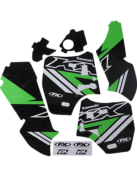 Kit Déco EVO 3 FACTORY EFFEX Kawasaki KX500 1988-2004