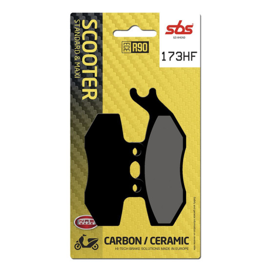 Plaquettes de frein SBS 173 HF Céramique
