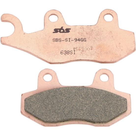 Plaquettes de frein SBS 638 SI Sinter