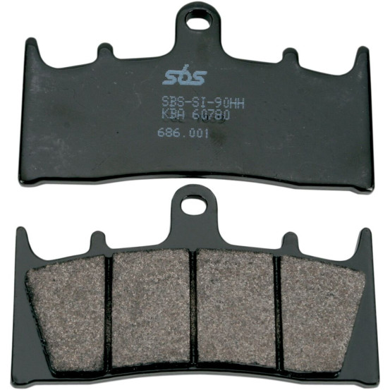 Plaquettes de frein SBS 686 HS Evo Sinter