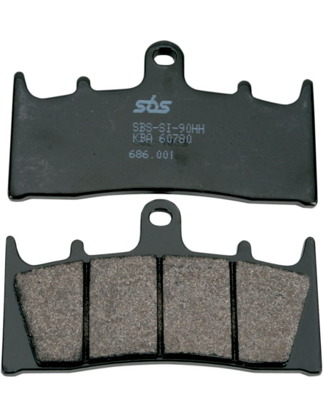 Plaquettes de frein SBS 686 HS Evo Sinter