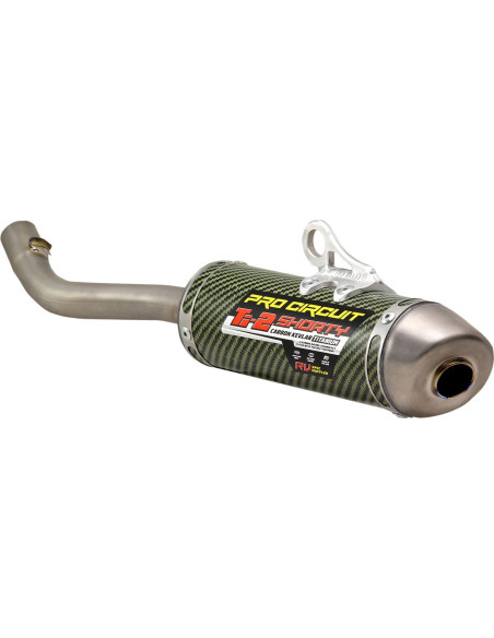 Silencieux carbonee Titane Pro Circuit Ti2 Yamaha 125 YZ 2002-2021