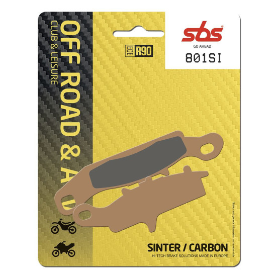 Plaquettes de frein SBS 801 SI Sinter