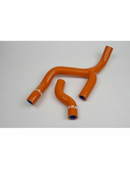 Durites de radiateur KSX renforcées silicone KTM 350 SXF 2011-2015 Orange