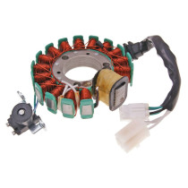 Stator d'allumage alternateur 101 OCTANE MBK/Yamaha 125/150/180cc