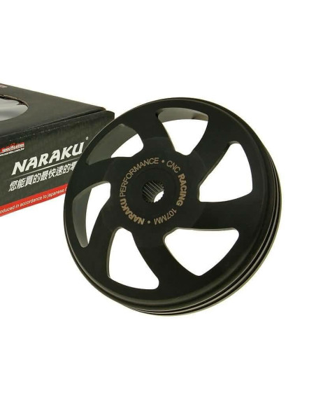 Cloche d'embrayage NARAKU Aprilia/Daelim/Derbi/Generic/Gilera/Honda/Italjet/Kymco/Peugeot/PGO/Piaggio/Sachs/Sym/Vespa 50cc