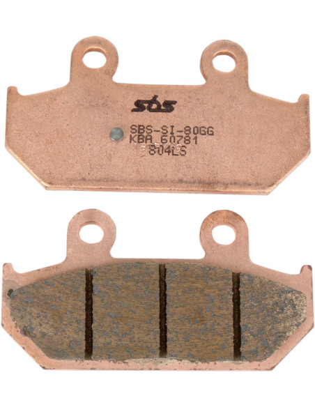 Plaquettes de frein SBS 182 MS Evo Sinter