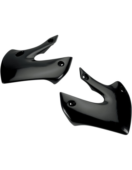 Ouies de radiateur - Noir - UFO Kawasaki 65 KX 2001-2013 / 110 KLX 2001-2009