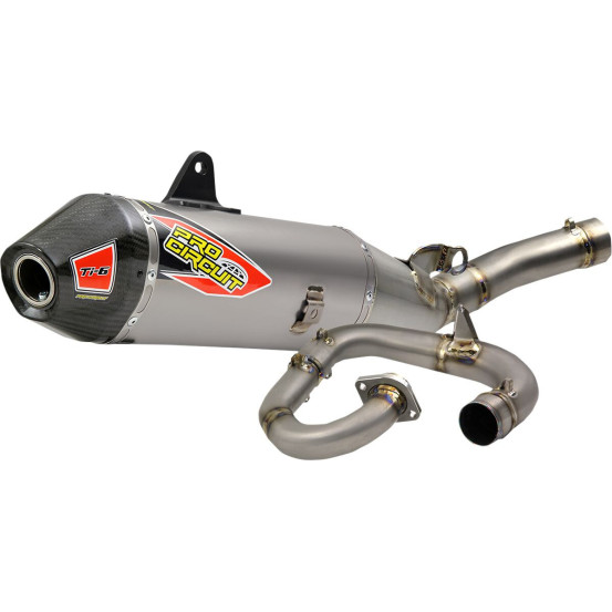 Ligne complète titane embout carbone Pro Circuit Ti6 Yamaha 450 YZF 2020-2021