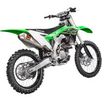 Ligne complète AKRAPOVIC Racing Line Titane, Inox KAWASAKI 250 KXF 2017-2022