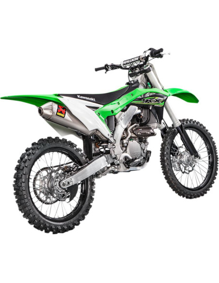 Ligne complète AKRAPOVIC Racing Line Titane, Inox KAWASAKI 250 KXF 2017-2022