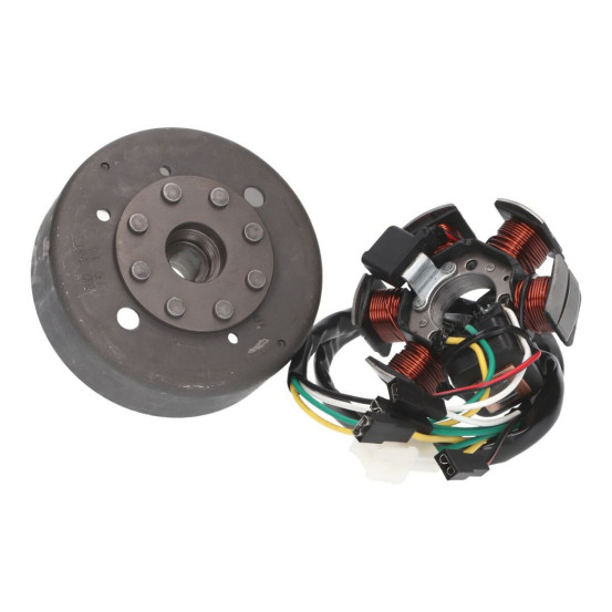 Allumage stator + rotor alternateur 101 OCTANE Aprilia/Derbi/Gilera 50cc