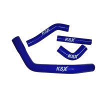Durites de radiateur KSX renforcées silicone Yamaha 450 YZ-F 2023-2026 Bleu