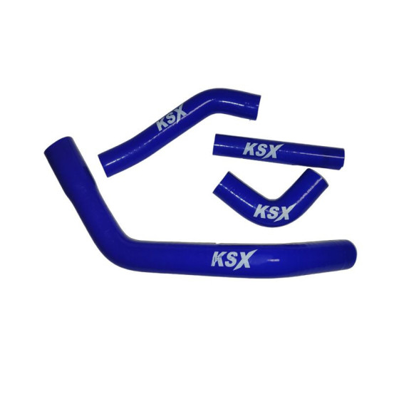 Durites de radiateur KSX renforcées silicone Yamaha 450 YZ-F 2023-2026 Bleu