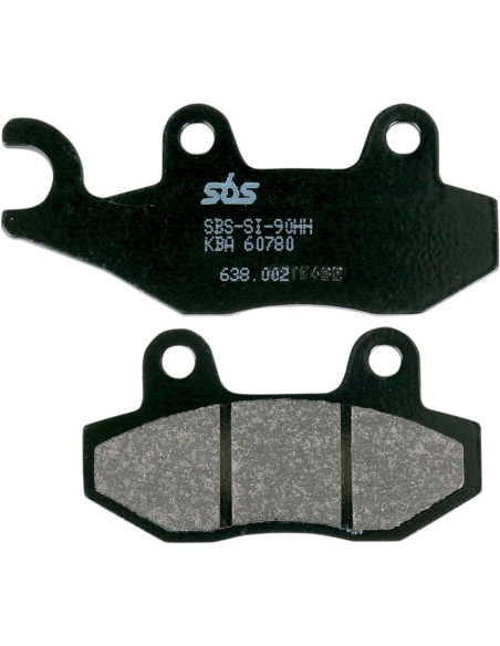Plaquettes de frein SBS 638 HS Evo Sinter