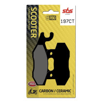 Plaquettes de frein SBS 197 CT Carbone Céramique
