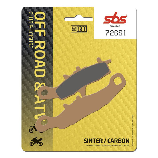 Plaquettes de frein SBS 726 SI Sinter