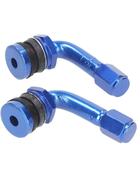 Paire de valves coudées 101 OCTANE Bleu