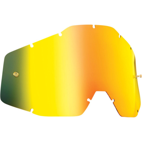 Ecran pour masque cross enfant FMF Powerbomb/Powercore - Or