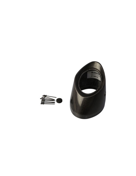 Embout de silencieux AKRAPOVIC Carbone V-EC179