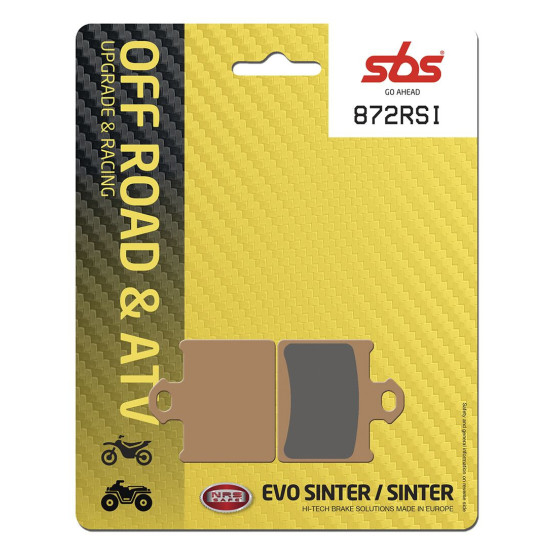 Plaquettes de frein SBS 872 RSI Sinter - Evo Sinter