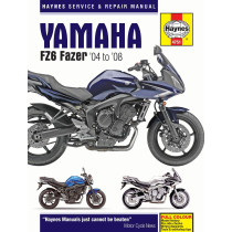 Manuel entretien et réparation HAYNES Yamaha FZ6 Fazer 2004-2008 en Anglais