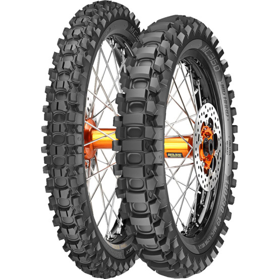 Pneu Avant Cross METZELER MC360 80/100-21 Mid Hard 51M TT NHS