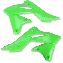 Ouies de radiateur - Vert - UFO Kawasaki 250 KXF 2013-2016