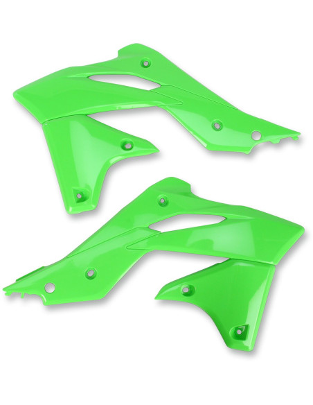 Ouies de radiateur - Vert - UFO Kawasaki 250 KXF 2013-2016