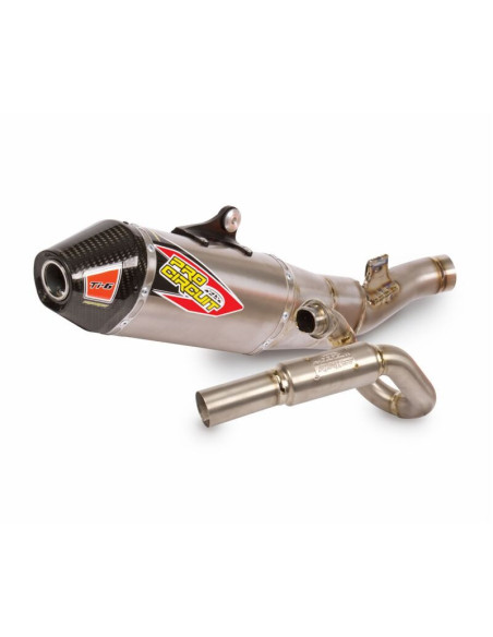 Ligne complète titane carbone Pro Circuit Ti-6 Kawasaki 450 KX-F 2024-2026