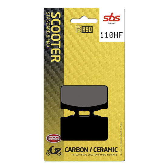 Plaquettes de frein SBS 110 HF Céramique