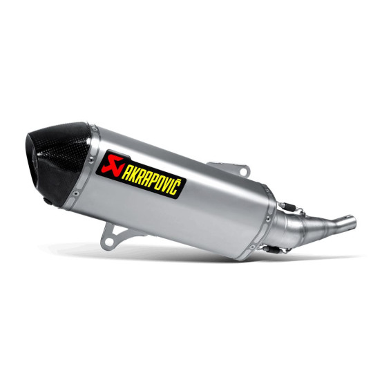 Silencieux AKRAPOVIC Inox Yamaha X-CITY/X-MAX 250 2007-2016