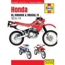 Manuel entretien et réparation HAYNES Honda 600/650 XL/XR 1983-2014 en Anglais