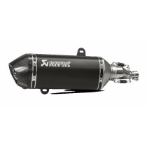 Silencieux Carbone/Inox AKRAPOVIC Piaggio/Vespa 125 GTS 2018