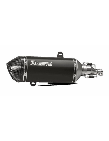 Silencieux Carbone/Inox AKRAPOVIC Piaggio/Vespa 125 GTS 2018