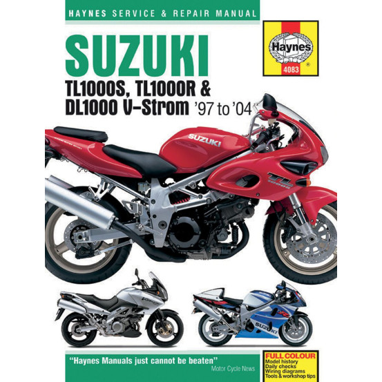 Manuel entretien et réparation HAYNES Suzuki 1000 TLS/TLR 1000 DL V-Strom 1997-2004 en Anglais