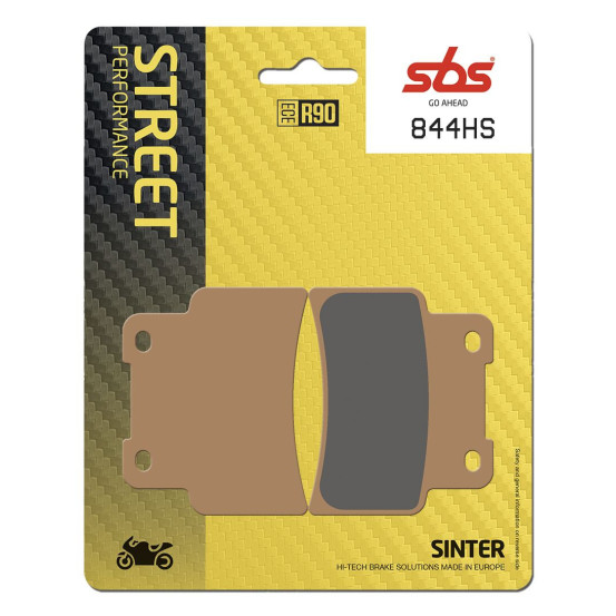 Plaquettes de frein SBS 844 HS Evo Sinter