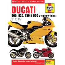 Manuel entretien et réparation HAYNES Ducati 600/620/750/900 V-Twins 1991-2005 en Anglais