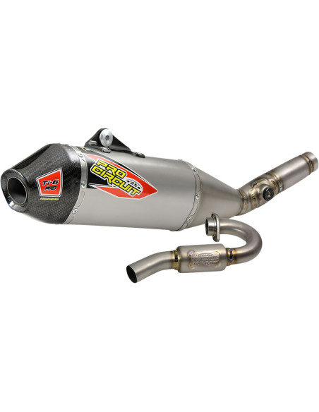 Ligne complète titane carbone Pro Circuit Ti-6 PRO Kawasaki 250 KX-F 2021